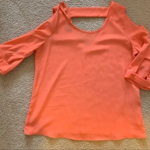 Peach Blouse
